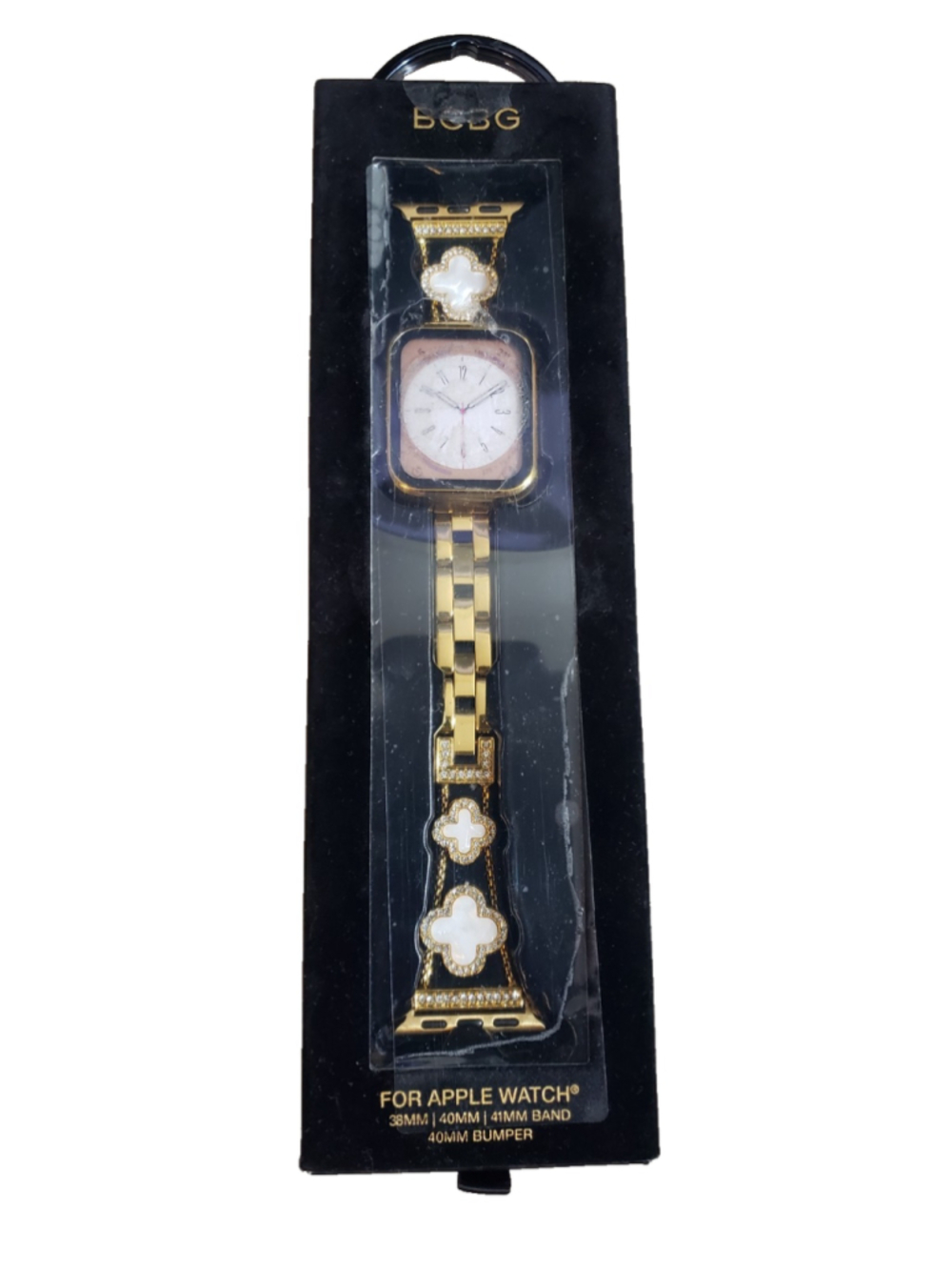 BCBG Apple Watch Band 38mm 40mm 41mm Clover New In Box